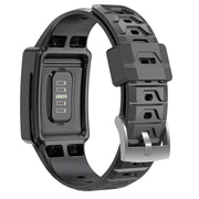 For WHOOP 4.0  Integrated TPU Watch Band(Black)