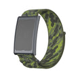 For Amazfit Helio Strap Metal Ring Two Sections Nylon Hook and Loop Fastener Watch Band(Camouflage Green) - free shipping - PMC TechLife - Order now!