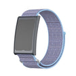 For Amazfit Helio Strap Metal Ring Two Sections Nylon Hook and Loop Fastener Watch Band(Azure Blue) - free shipping - PMC TechLife - Order now!