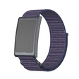 For Amazfit Helio Strap Metal Ring Two Sections Nylon Hook and Loop Fastener Watch Band(Indigo) - free shipping - PMC TechLife - Order now!