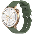 For OnePlus Watch 3 43mm Rhombic Texture Groove Silicone Watch Band(Dark Green) - free shipping - PMC TechLife - Order now!