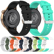 For OnePlus Watch 3 43mm Rhombic Texture Groove Silicone Watch Band(Teal)