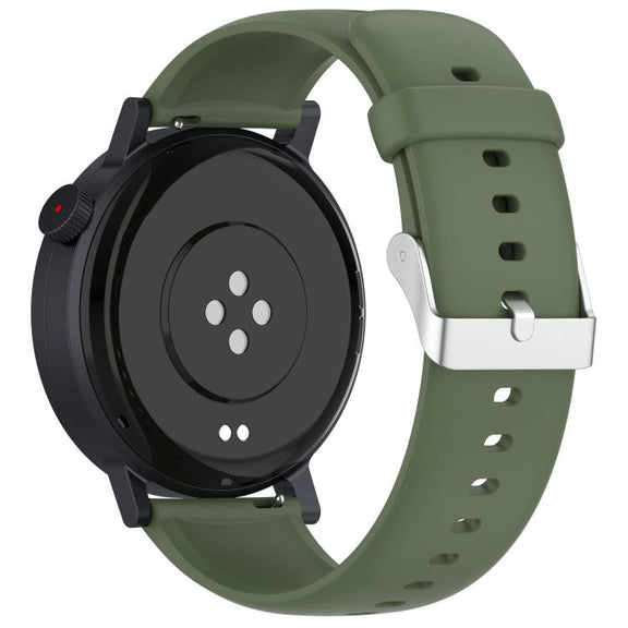 For CMF Watch 3 Pro / CMF Watch Pro2 Solid Color Silicone Watch Band(Dark Green)