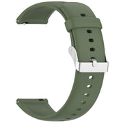 For CMF Watch 3 Pro / CMF Watch Pro2 Solid Color Silicone Watch Band(Dark Green)
