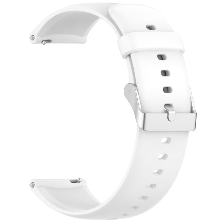 For CMF Watch 3 Pro / CMF Watch Pro2 Solid Color Silicone Watch Band(White)