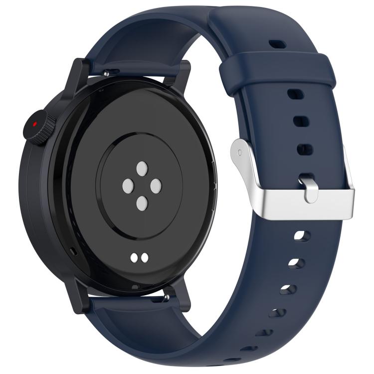 For CMF Watch 3 Pro / CMF Watch Pro2 Solid Color Silicone Watch Band(Navy Blue)