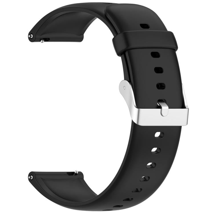 For CMF Watch 3 Pro / CMF Watch Pro2 Solid Color Silicone Watch Band(Black)