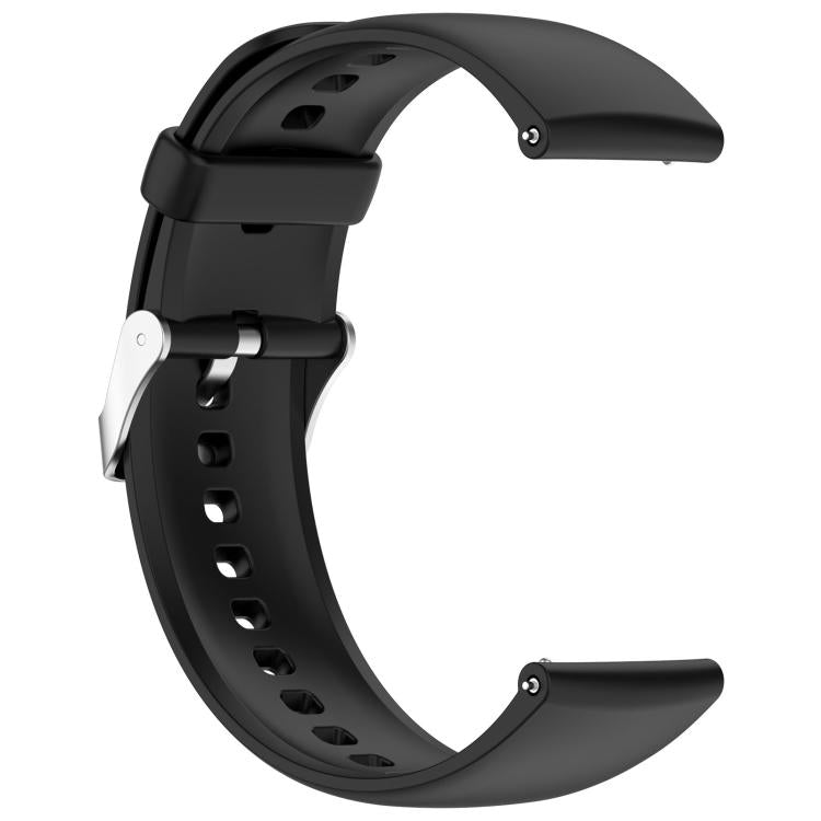 For CMF Watch 3 Pro / CMF Watch Pro2 Solid Color Silicone Watch Band(Black)