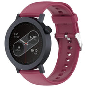 For CMF Watch 3 Pro / CMF Watch Pro2 Solid Color Silicone Watch Band(Wine Red)