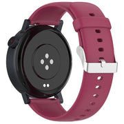 For CMF Watch 3 Pro / CMF Watch Pro2 Solid Color Silicone Watch Band(Wine Red)