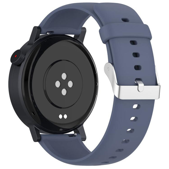 For CMF Watch 3 Pro / CMF Watch Pro2 Solid Color Silicone Watch Band(Blue Gray)