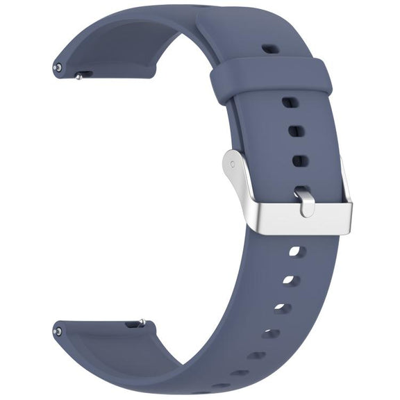 For CMF Watch 3 Pro / CMF Watch Pro2 Solid Color Silicone Watch Band(Blue Gray)