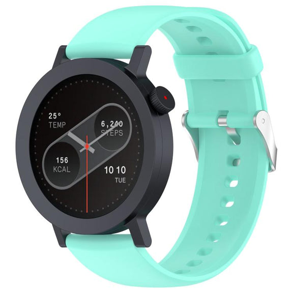 For CMF Watch 3 Pro / CMF Watch Pro2 Solid Color Silicone Watch Band(Teal)
