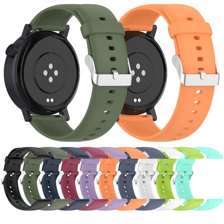 For CMF Watch 3 Pro / CMF Watch Pro2 Solid Color Silicone Watch Band(Blue Gray)
