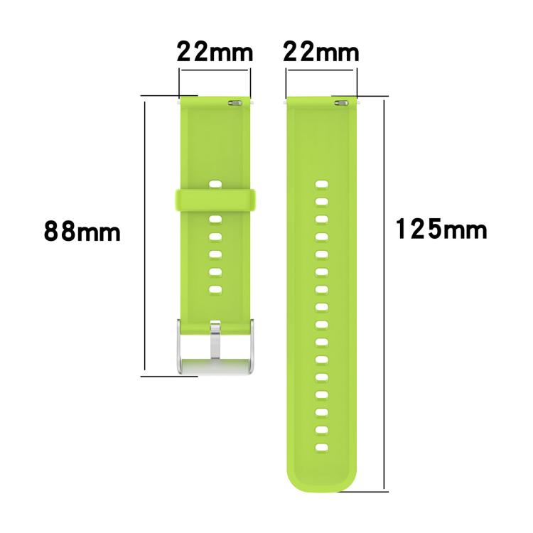 For CMF Watch 3 Pro / CMF Watch Pro2 Solid Color Silicone Watch Band(Wine Red)
