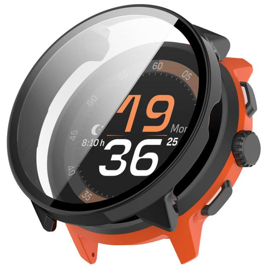 For Suunto Run Tempered Film Integrated PC Watch Protective Cover(Black) - free shipping - PMC Jewellery - Order now!