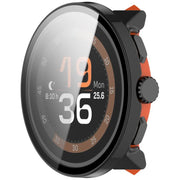 For Suunto Run Tempered Film Integrated PC Watch Protective Cover(Black)