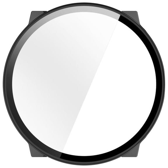 For Suunto Run Tempered Film Integrated PC Watch Protective Cover(Black)