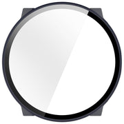 For Suunto Run Tempered Film Integrated PC Watch Protective Cover(Ink Blue)