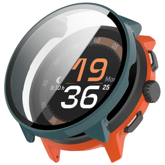 For Suunto Run Tempered Film Integrated PC Watch Protective Cover(Pine Green) - free shipping - PMC Jewellery - Order now!
