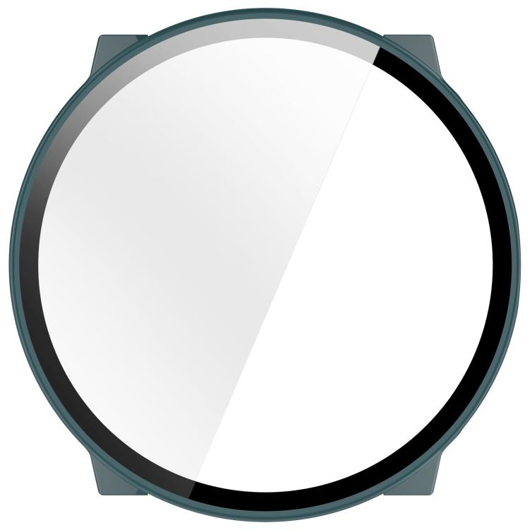 For Suunto Run Tempered Film Integrated PC Watch Protective Cover(Pine Green)