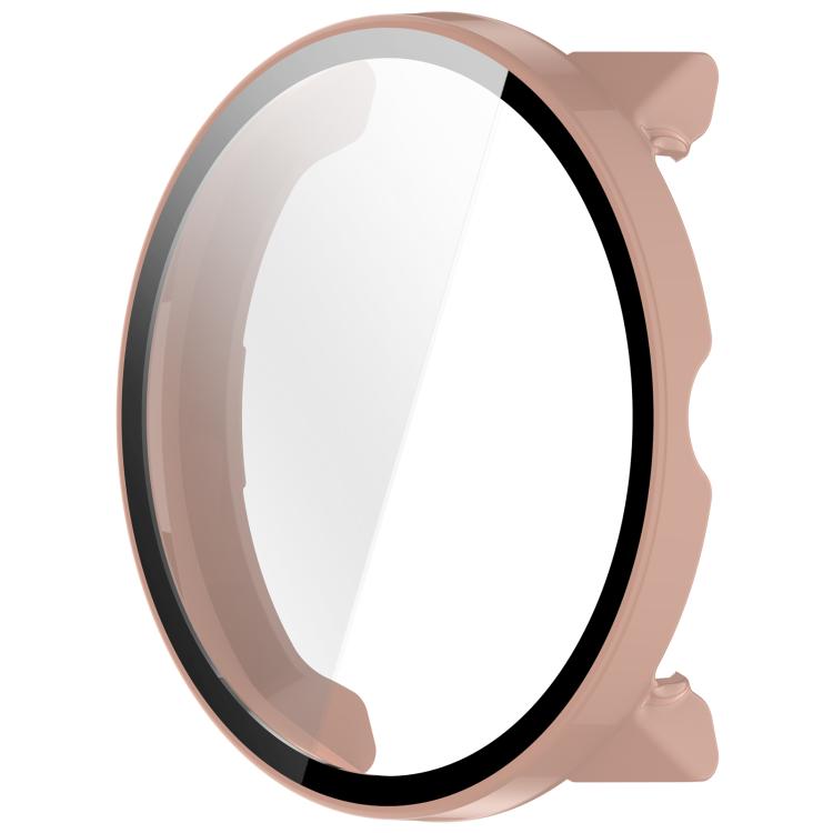 For Suunto Run Tempered Film Integrated PC Watch Protective Cover(Pink) - free shipping - PMC Jewellery - Order now!