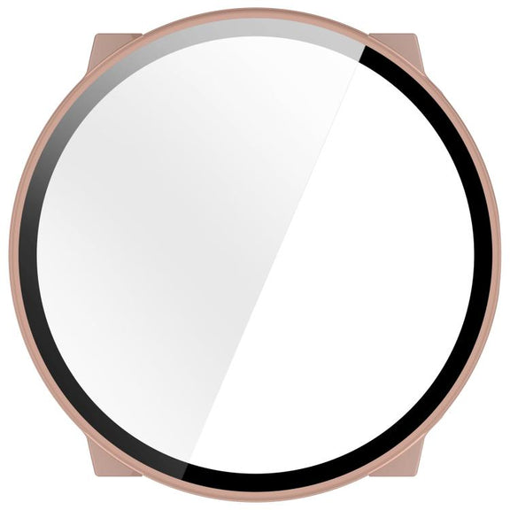For Suunto Run Tempered Film Integrated PC Watch Protective Cover(Pink)