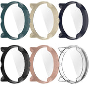 For Suunto Run Tempered Film Integrated PC Watch Protective Cover(Ivory White)