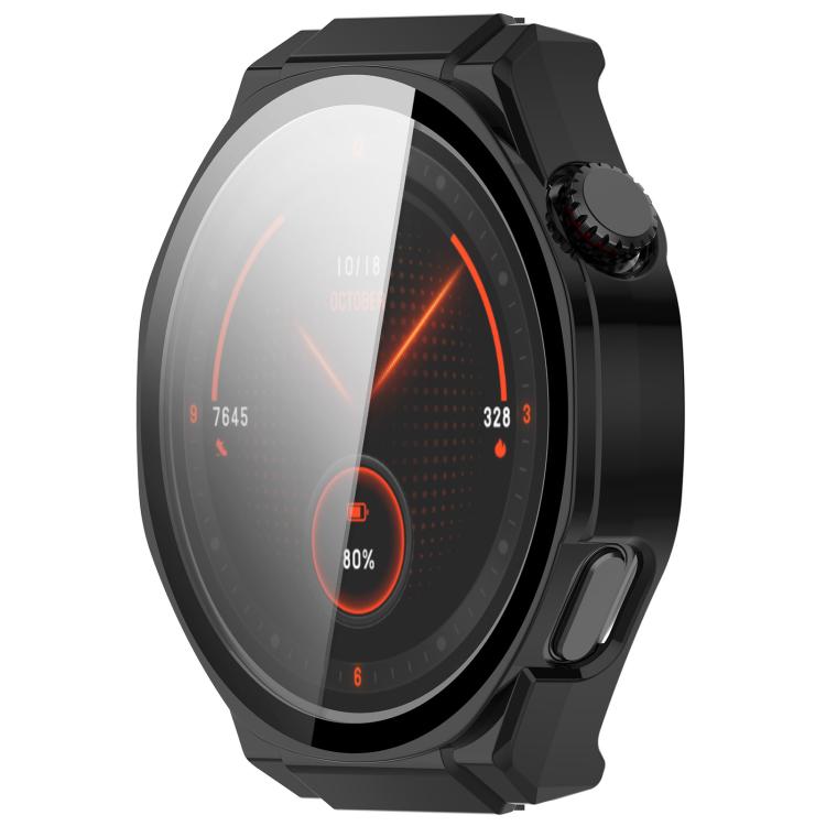 For Honor Watch 5 Ultra Tempered Film Integrated PC Watch Protective Cover(Black)