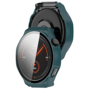 For Honor Watch 5 Ultra Tempered Film Integrated PC Watch Protective Cover(Pine Green)