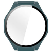 For Honor Watch 5 Ultra Tempered Film Integrated PC Watch Protective Cover(Pine Green)