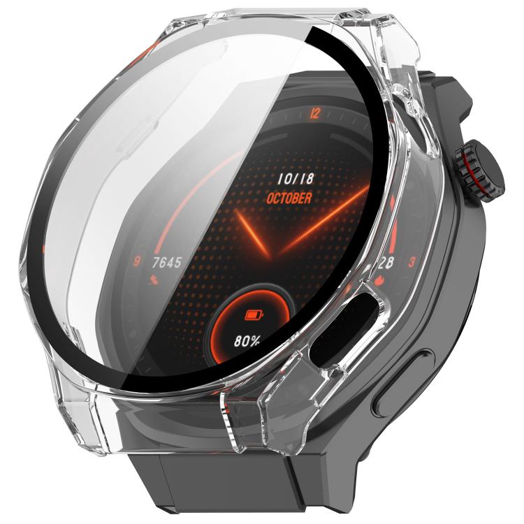 For Honor Watch 5 Ultra Tempered Film Integrated PC Watch Protective Cover(Transparent Color)