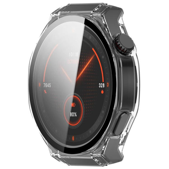 For Honor Watch 5 Ultra Tempered Film Integrated PC Watch Protective Cover(Transparent Color)