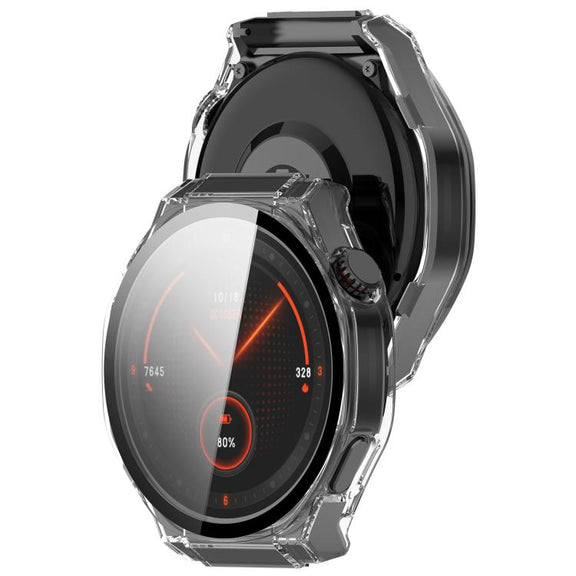 For Honor Watch 5 Ultra Tempered Film Integrated PC Watch Protective Cover(Transparent Color)