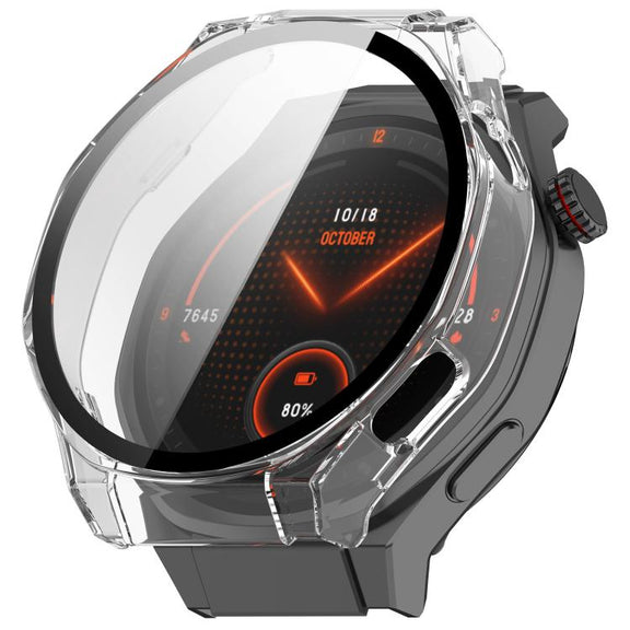 For Honor Watch 5 Ultra Tempered Film Integrated PC Watch Protective Cover(Transparent Color)