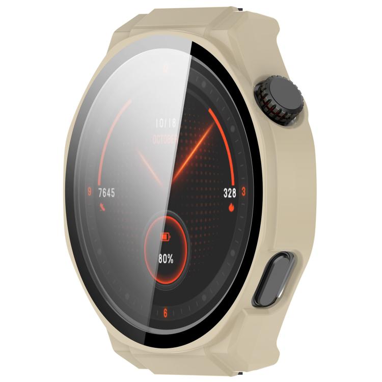 For Honor Watch 5 Ultra Tempered Film Integrated PC Watch Protective Cover(White)