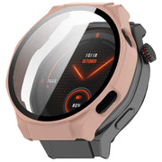 For Honor Watch 5 Ultra Tempered Film Integrated PC Watch Protective Cover(Pink)
