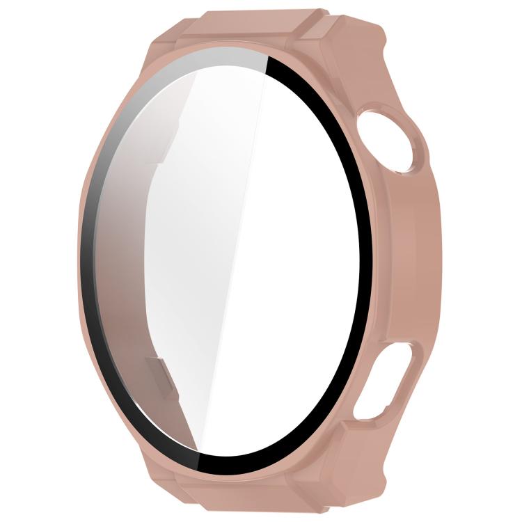 For Honor Watch 5 Ultra Tempered Film Integrated PC Watch Protective Cover(Pink)