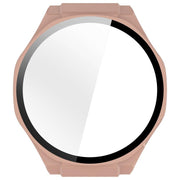 For Honor Watch 5 Ultra Tempered Film Integrated PC Watch Protective Cover(Pink)