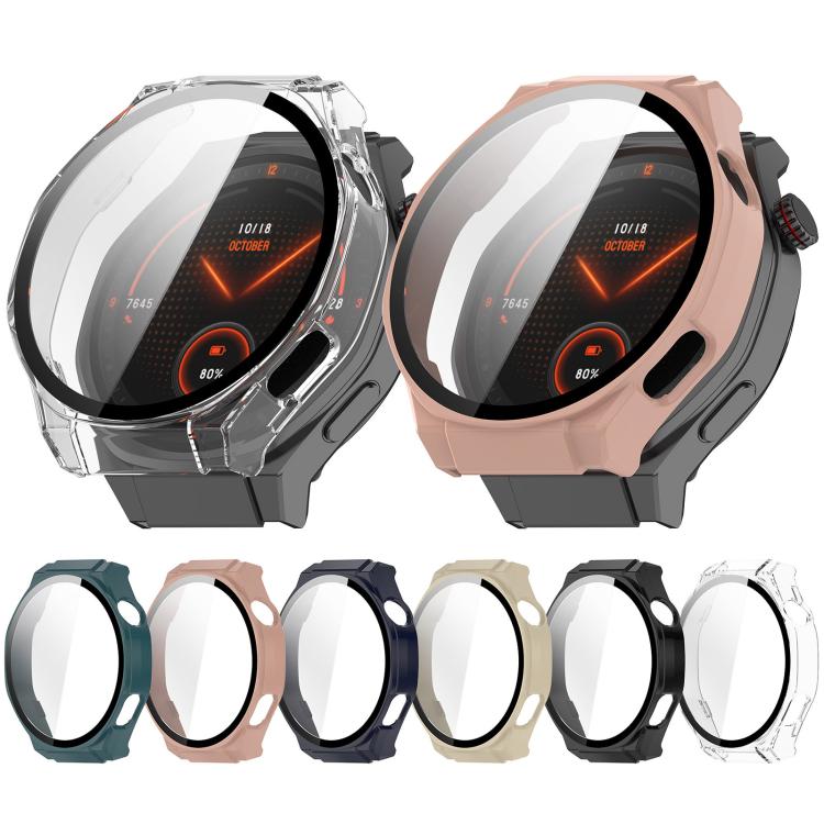 For Honor Watch 5 Ultra Tempered Film Integrated PC Watch Protective Cover(Transparent Color)