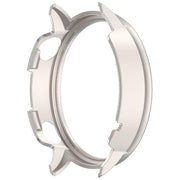 For OnePlus Watch 3 43mm Single Row Diamond Half Coverage Hollow PC Watch Protective Cover(Glossy Starlight Color)