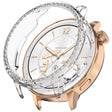 For OnePlus Watch 3 43mm Single Row Diamond Half Coverage Hollow PC Watch Protective Cover(Transparency) - free shipping - PMC TechLife - Order now!