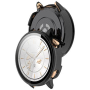 For OnePlus Watch 3 43mm Tempered Film Integrated PC Watch Protective Cover(Black)