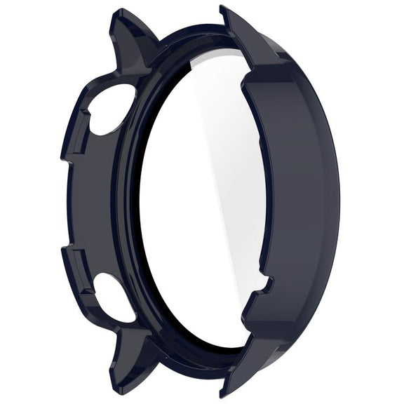 For OnePlus Watch 3 43mm Tempered Film Integrated PC Watch Protective Cover(Ink Blue)