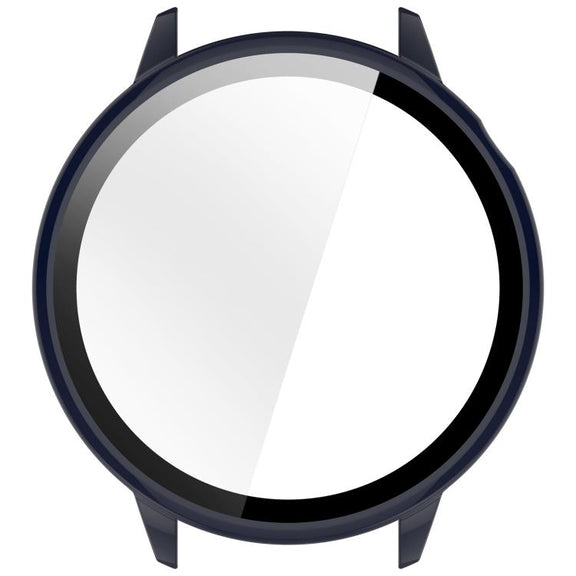 For OnePlus Watch 3 43mm Tempered Film Integrated PC Watch Protective Cover(Ink Blue)