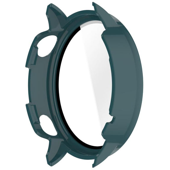 For OnePlus Watch 3 43mm Tempered Film Integrated PC Watch Protective Cover(Pine Green)