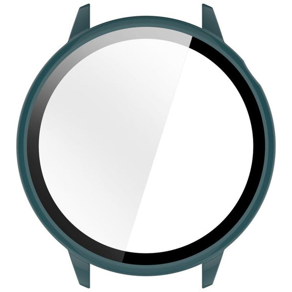 For OnePlus Watch 3 43mm Tempered Film Integrated PC Watch Protective Cover(Pine Green)