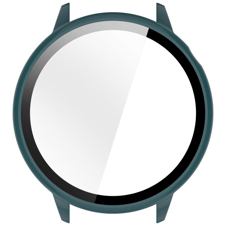 For OnePlus Watch 3 43mm Tempered Film Integrated PC Watch Protective Cover(Pine Green)