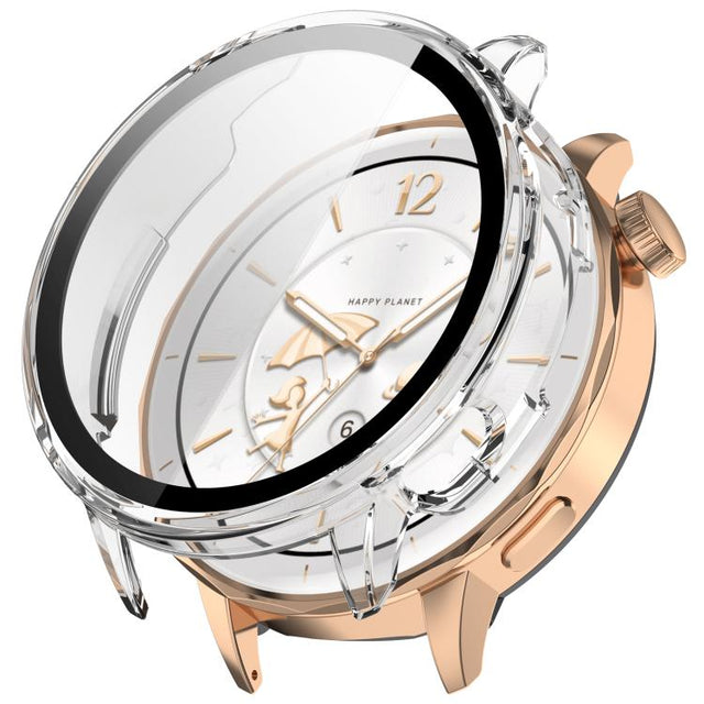 For OnePlus Watch 3 43mm Tempered Film Integrated PC Watch Protective Cover(Transparent)