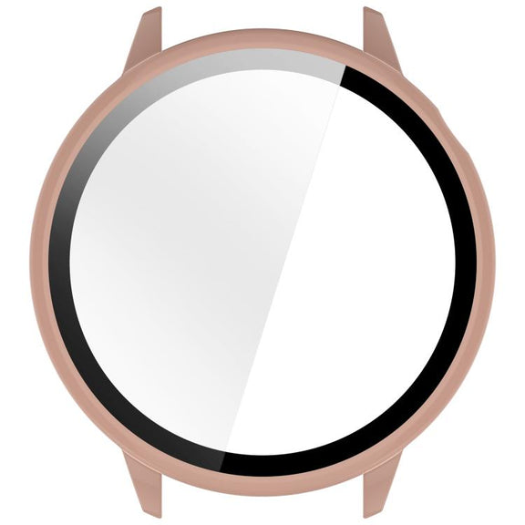 For OnePlus Watch 3 43mm Tempered Film Integrated PC Watch Protective Cover(Pink)